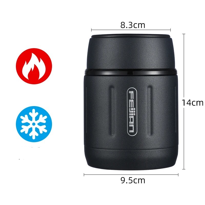 Thermos alimentaire pour nourriture - Garde Froid ou Chaud +6h