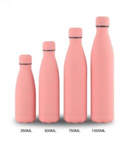 bouteille isotherme 1l rose