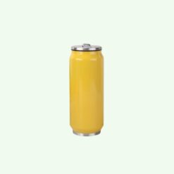Canette isotherme jaune 500 ml