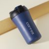 Mug isotherme bleu 400ml sans BPA