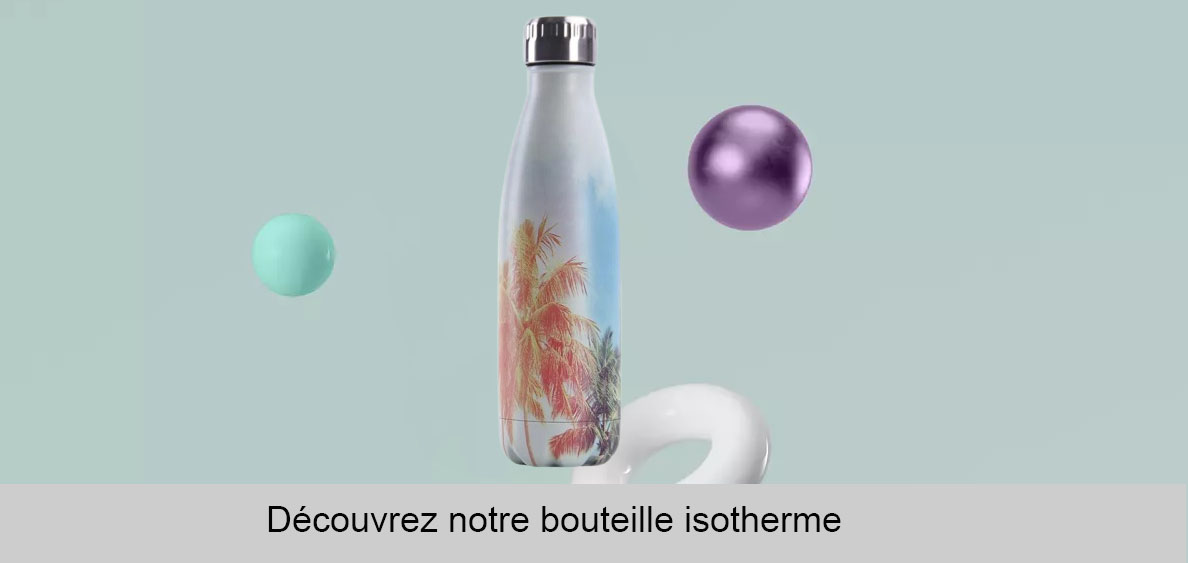 Bouteille isotherme Palmier