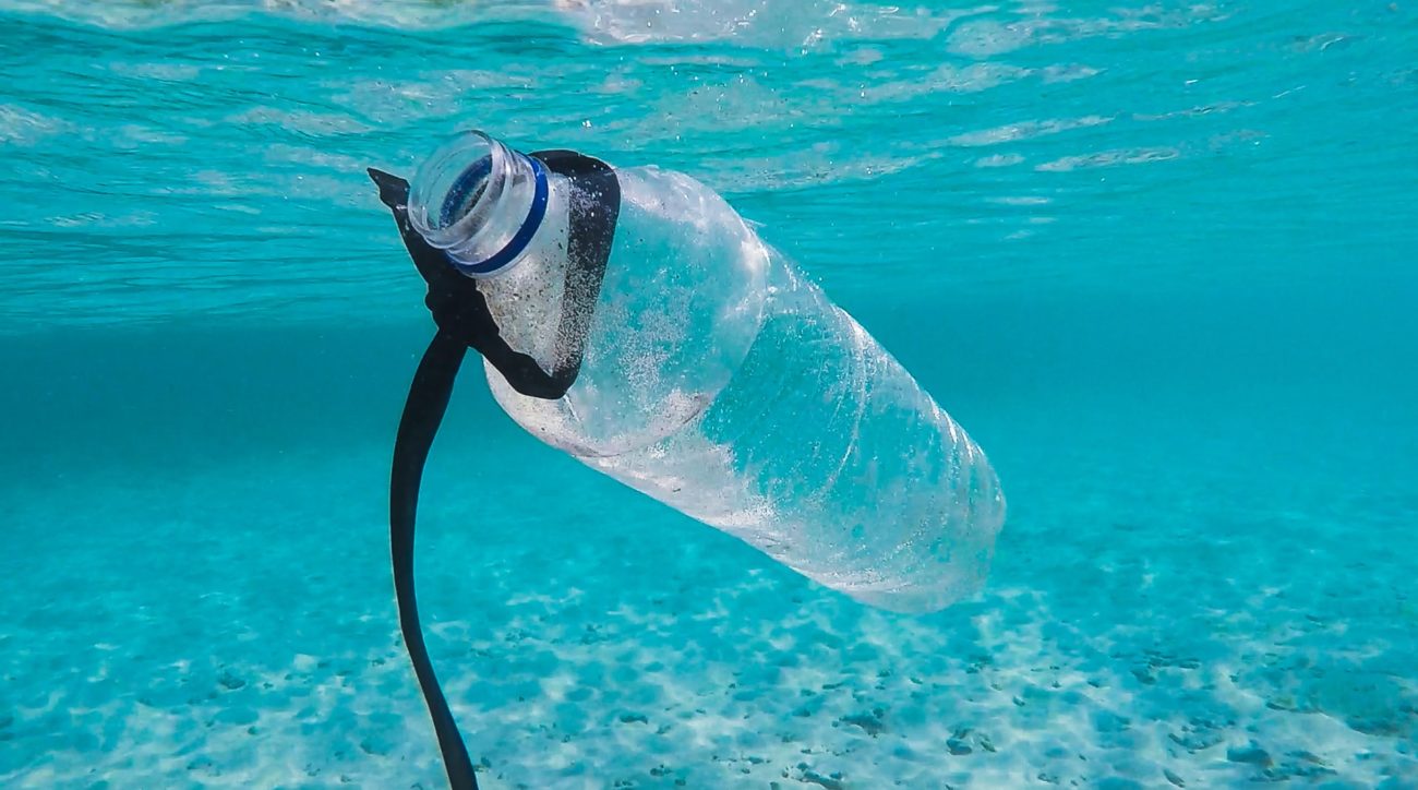 bouteilles d'eau en plastique