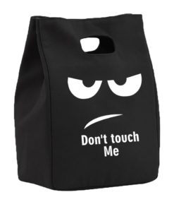 Petit sac isotherme don't touch me