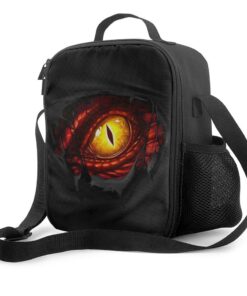 Sac isotherme oeil de dinosaure pour enfant