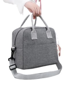 Lunch bag gris