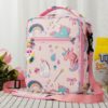 Sac isotherme rose licorne pour fille