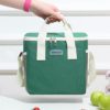 Lunch bag grande capacité vert