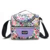 Lunch bag motif floral