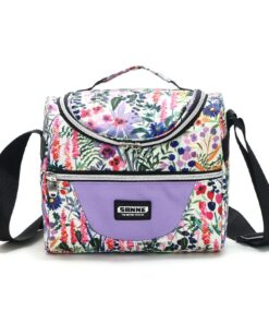 Lunch bag motif floral