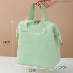 lunch bag sac à main vert