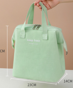 lunch bag sac à main vert