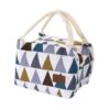 Lunch bag motifs triangles