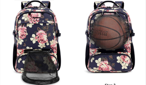 sac isotherme pour école avec ballon de basket