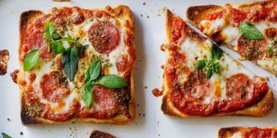 Recette de Toast pizza