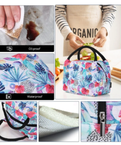 parties du Sac Isotherme Repas Printemps Tropical
