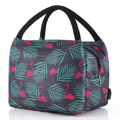 Sac Isotherme Repas Motif Flamants Roses