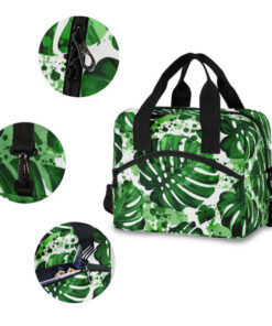 parties du Sac Isotherme Repas Tropical Coloré