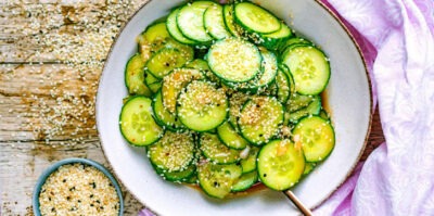 Salade de concombre asiatique