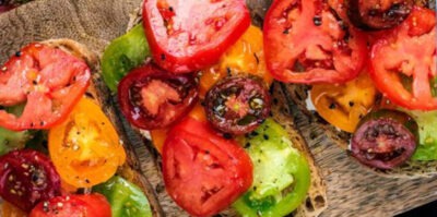 Recette de tomates sur toast