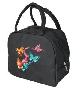 Sac isotherme repas papillon aquarelle