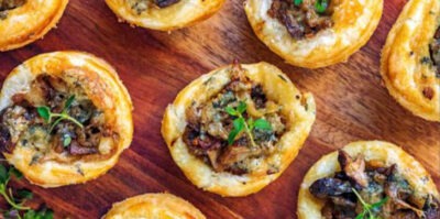 Tartelettes aux champignons faciles