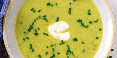 Soupe crémeuse de courgettes (Zucchini Soup)