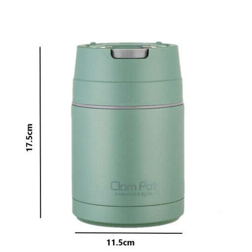 Lunch Box Isotherme Thermos Vert