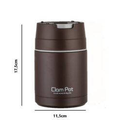 Lunch Box Isotherme Thermos Marron