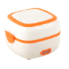 Lunch Box Chauffante Carrée Orange