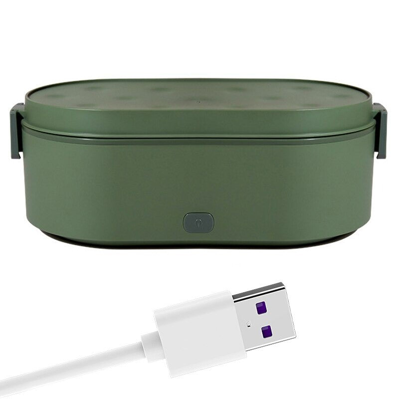 Boîte à lunch chauffante USB, sac chauffant thermostatique de voiture Sac à  lunch Portable-5000mah Power Bank