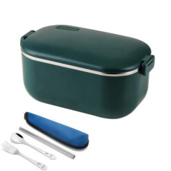 lunch box chauffante voiture verte