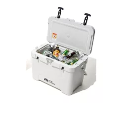 Frigo pour camping de grande capacité de couleur blanche