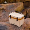 Frigo portable pour camping pendant une journée d'été