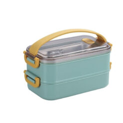 Lunch Box Confort Vert 2 niveaux