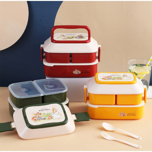 la Lunch Box Enfants Lapin en différentes couleurs