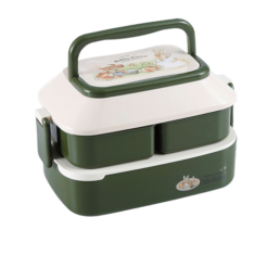 Lunch Box Verte Enfants Lapin