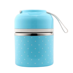 Lunch Box Étage Bleue