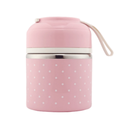 Lunch Box Étage Rose