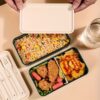 la Boîte Bento Nomad Box avec un déjeuner équilibré dedans