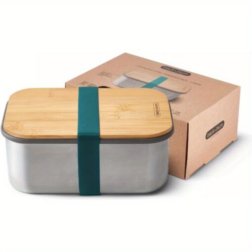 Boîte Bento EcoBox avec son carton