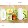 Les differentes parties de la Lunch Box Bento Orange