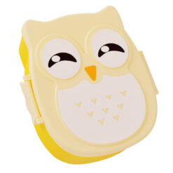 la Lunch Box Enfant Jaune Hibou