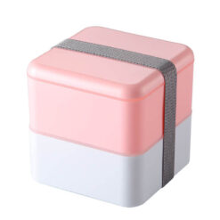 Lunch Box Carrée Rose