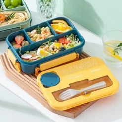 Bento Box Buddy de couleur bleue