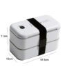 dimensions de la Lunch Box Blanche