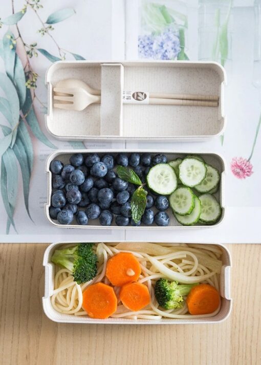 la Lunch Box Healthy avec un repas complet