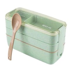 Lunch Box Healthy de couleur verte