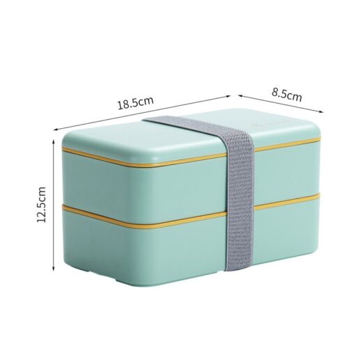 dimensions de la Lunch Box Verte