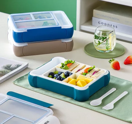 la Boîte à Lunch UniBox avec ces couverts